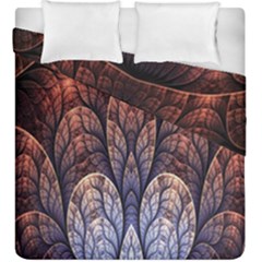 Abstract Fractal Duvet Cover Double Side (king Size) by Simbadda