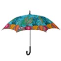 Mural Displaying Array Of Garden Vegetables Hook Handle Umbrellas (Medium) View3