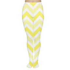 Zig Zags Pattern Women s Tights by Valentinaart