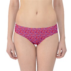 Red White And Blue Leopard Print  Hipster Bikini Bottoms by PhotoNOLA