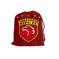 Shanghai Sipg F C  Drawstring Pouches (large)  by Valentinaart