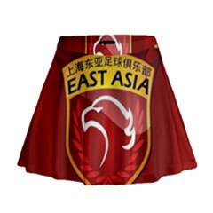 Shanghai Sipg F C  Mini Flare Skirt by Valentinaart