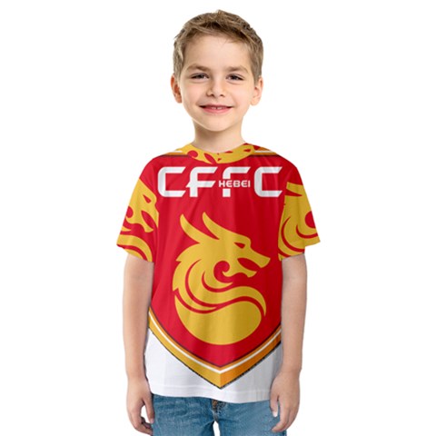 Hebei China Fortune F C  Kids  Sport Mesh Tee by Valentinaart