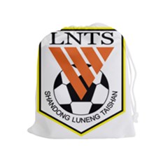 Shandong Luneng Taishan F C  Drawstring Pouches (extra Large) by Valentinaart