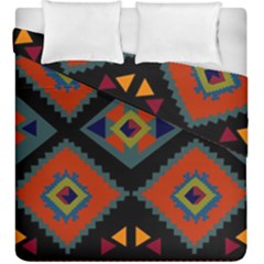 Abstract A Colorful Modern Illustration Duvet Cover Double Side (king Size) by Simbadda