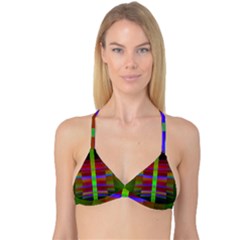 Galileo Galilei Reincarnation Abstract Character Reversible Tri Bikini Top by Simbadda