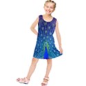 Amazing Peacock Kids  Tunic Dress View1