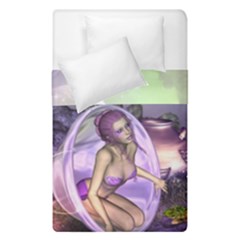 Wonderful Fairy In The Wonderland , Colorful Landscape Duvet Cover Double Side (single Size) by FantasyWorld7