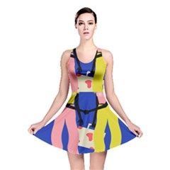 Shake Hands Reversible Skater Dress by Mariart