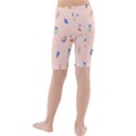 Papaya Apple Cherry Wine Fruit Pink Purple Kids  Mid Length Swim Shorts View2