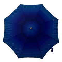 Blue Dot Hook Handle Umbrellas (medium) by PhotoNOLA