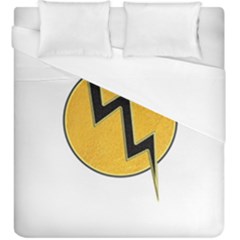 Lightning Bolt Duvet Cover (king Size) by linceazul