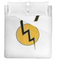 Lightning bolt Duvet Cover Double Side (Queen Size) View1