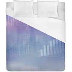 Business Background Blue Corporate Duvet Cover (california King Size) by Nexatart