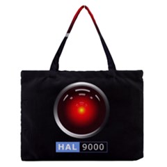 Hal 9000 Medium Zipper Tote Bag by linceazul