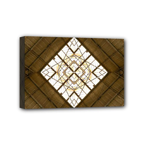 Steel Glass Roof Architecture Mini Canvas 6  X 4  by Nexatart