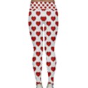 Emoji Heart Shape Drawing Pattern Classic Yoga Leggings View2