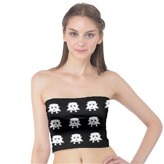 Emoji Baby Vampires Pattern Tube Top by dflcprintsclothing