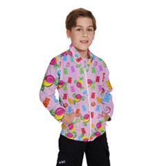 Candy Pattern Wind Breaker (kids) by Valentinaart