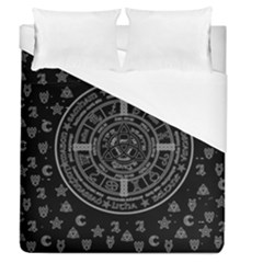 Witchcraft Symbols  Duvet Cover (queen Size) by Valentinaart