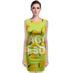 Bread Taco Tuesday Classic Sleeveless Midi Dress by Mariart