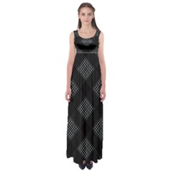 Zigzag Pattern Empire Waist Maxi Dress by Valentinaart