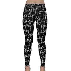 Happy Holidays Classic Yoga Leggings by Mariart