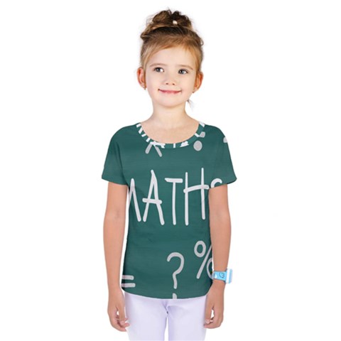 Maths School Multiplication Additional Shares Kids  One Piece Tee by Mariart