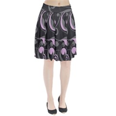 Floral Pattern Pleated Skirt by Valentinaart