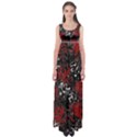 Abstraction Empire Waist Maxi Dress View1