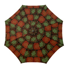 Information Puzzle Golf Umbrellas by linceazul