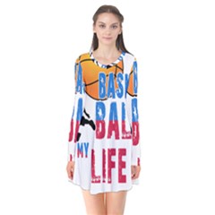 Basketball Is My Life Flare Dress by Valentinaart