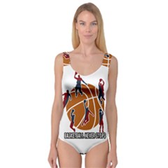 Basketball Never Stops Princess Tank Leotard  by Valentinaart