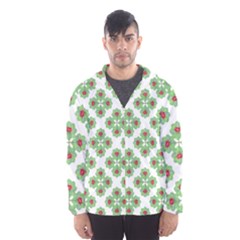 Floral Collage Pattern Hooded Wind Breaker (men) by dflcprintsclothing