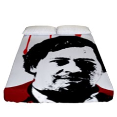 Pablo Escobar  Fitted Sheet (king Size) by Valentinaart