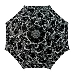 Skulls Pattern Golf Umbrellas by ValentinaDesign