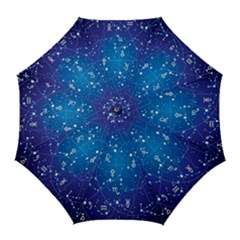 Astrology Illness Prediction Zodiac Star Golf Umbrellas by Mariart