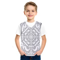 Mosaic Pattern Cyberscooty Museum Pattern Kids  Sportswear by Nexatart