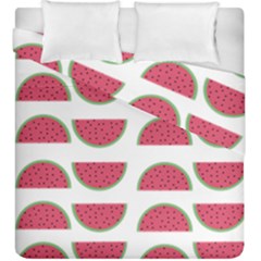 Watermelon Pattern Duvet Cover Double Side (king Size) by Nexatart