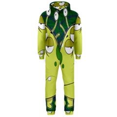 The Most Ugly Alien Ever Hooded Jumpsuit (men)  by Catifornia