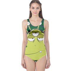 The Most Ugly Alien Ever One Piece Swimsuit by Catifornia