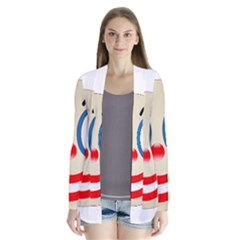 Clown Funny Make Up Whatsapp Cardigans by Nexatart