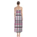 Plaid pattern Chiffon Maxi Dress View2