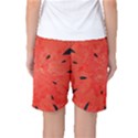 Summer watermelon design Women s Basketball Shorts View2