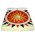 Yin Yang Sunshine Fitted Sheet (Queen Size) View1