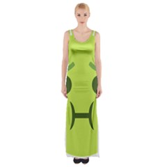 Barf Maxi Thigh Split Dress by BestEmojis