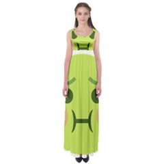 Barf Empire Waist Maxi Dress by BestEmojis