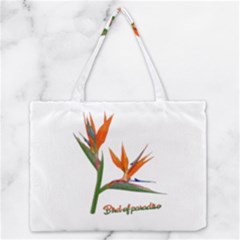 Bird Of Paradise Medium Zipper Tote Bag by Valentinaart