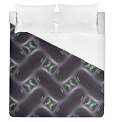 Closeup Purple Line Duvet Cover (queen Size) by Mariart