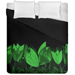 Tulips Duvet Cover Double Side (california King Size) by ValentinaDesign